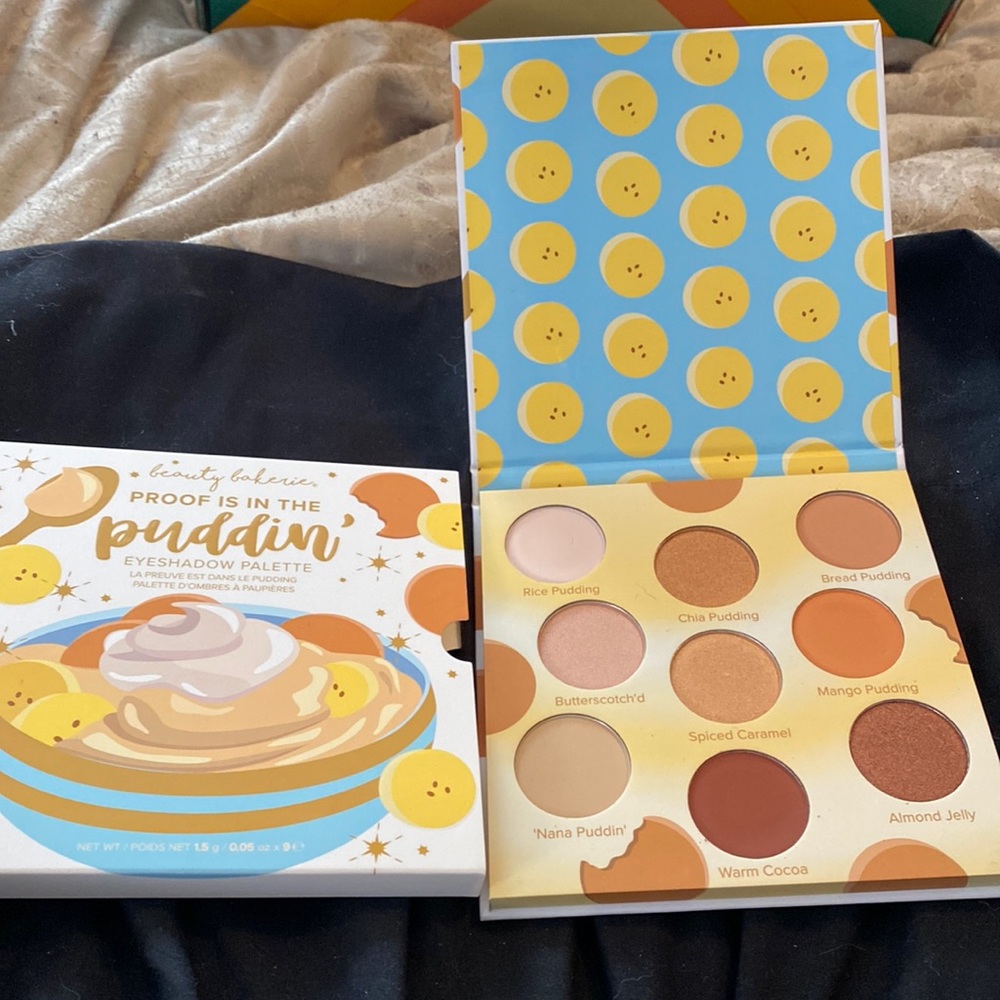 Beauty Bakeries “Proof is in the Pudding” eyeshadow palette. BNWOT.